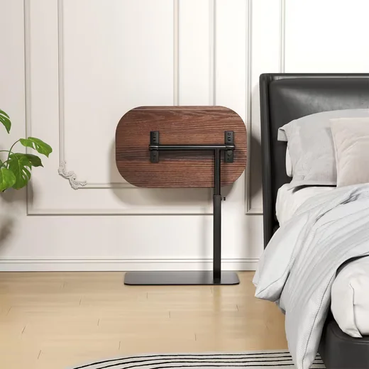 GARVEEMORE Beistelltisch höhenverstellbar Sofa Tray
