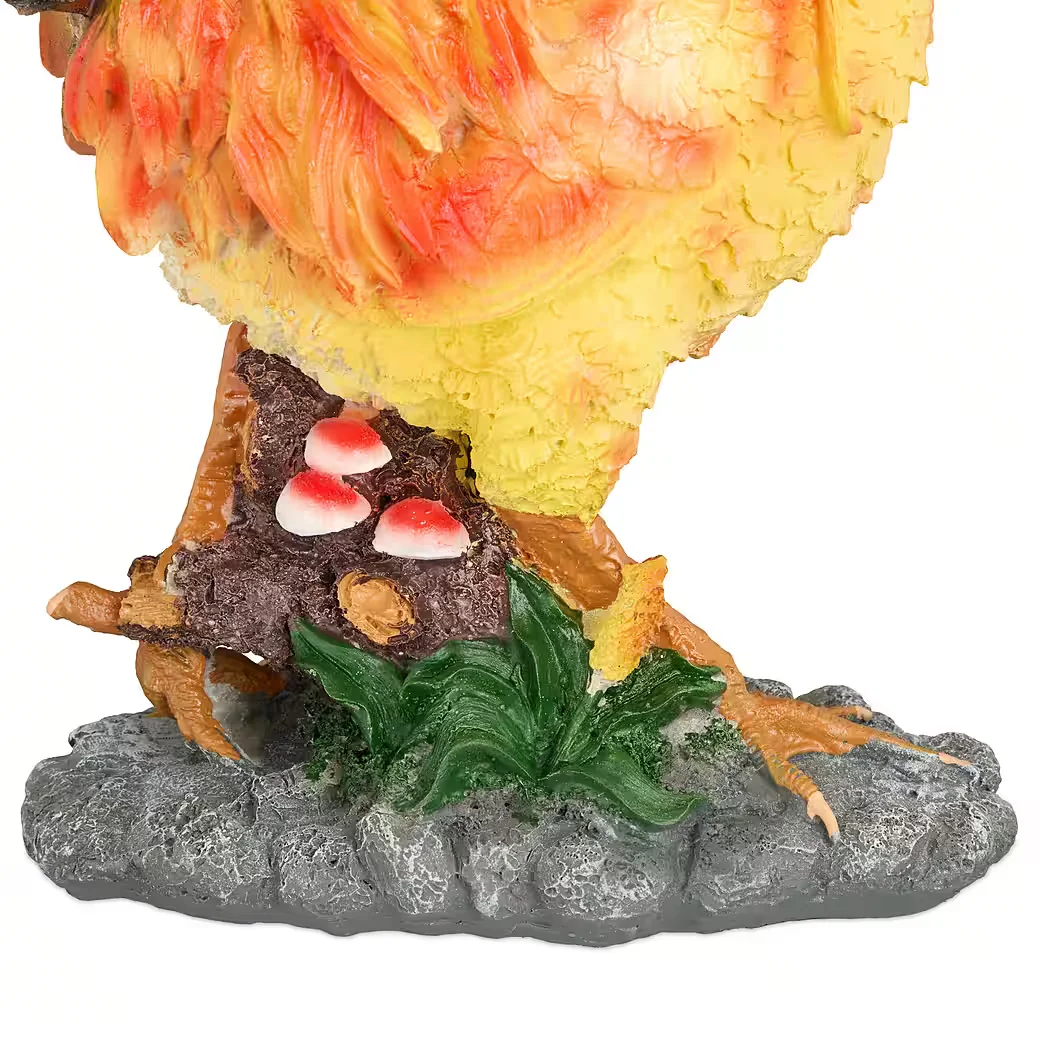 Relaxdays Gartenfigur Hahn Dekofigur