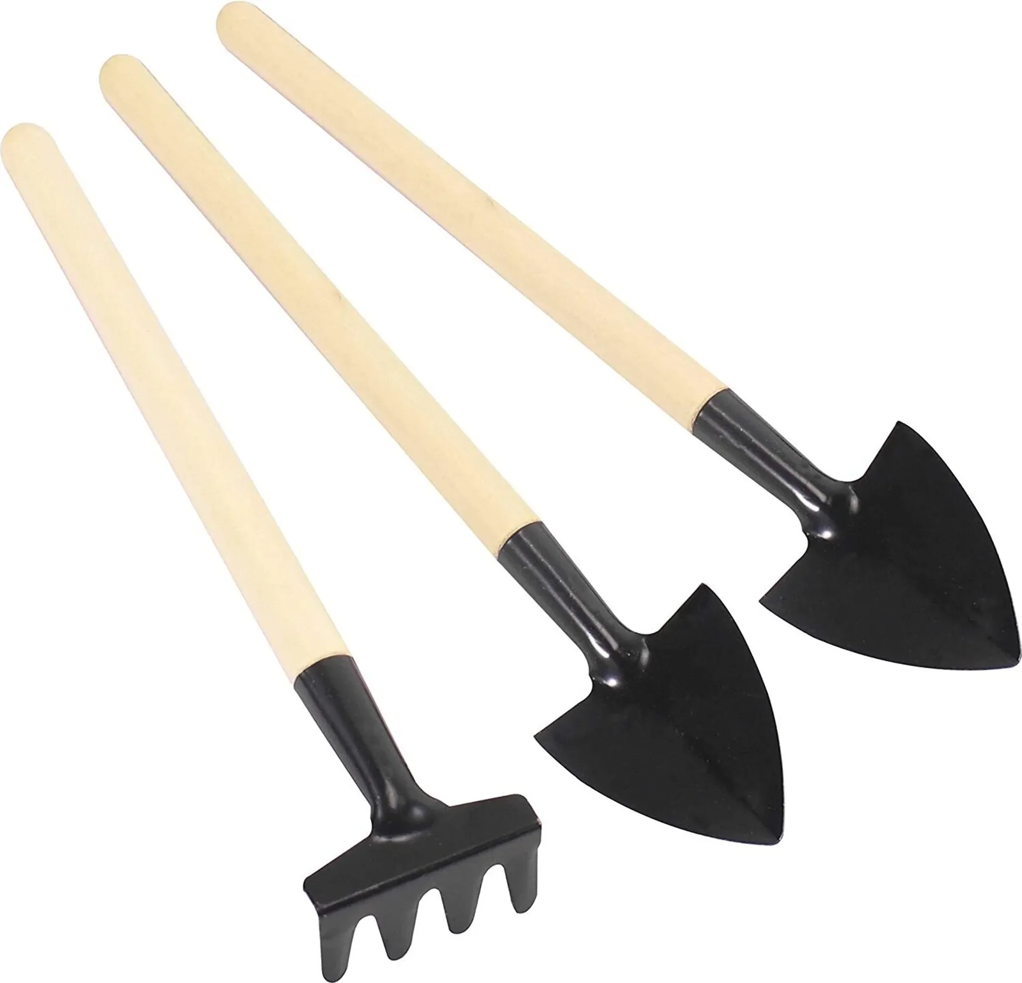 Gartenpflege-Set Mini-Tools – Schaufel, Kelle & Rechen