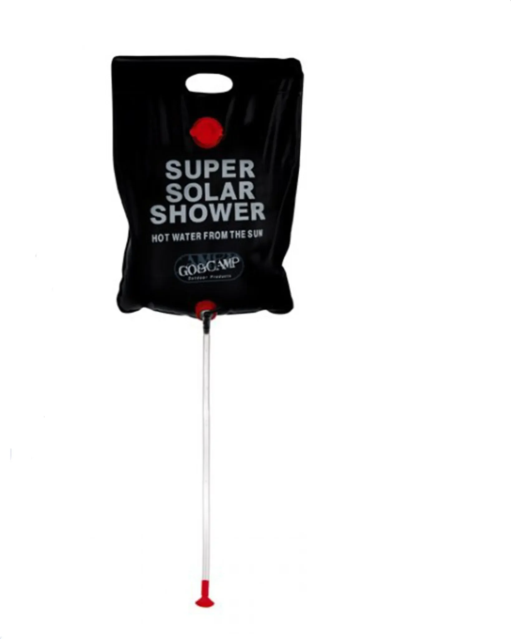 Solardusche Camping 15 L – Tragbare Gartendusche mit Duschschlauch & Ventil