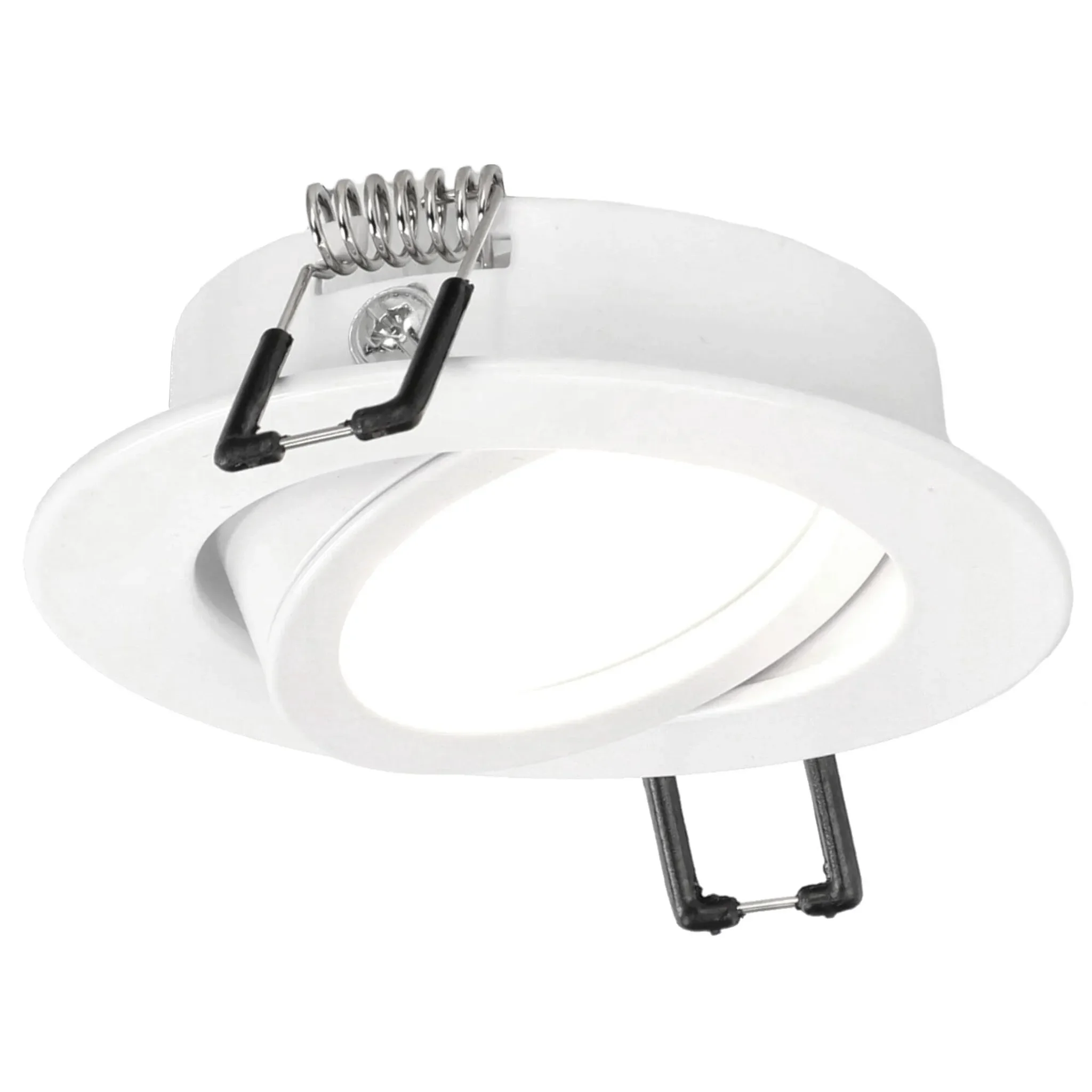 Deckenstrahler Einbaustrahler AKTYN – rund, weiß matt