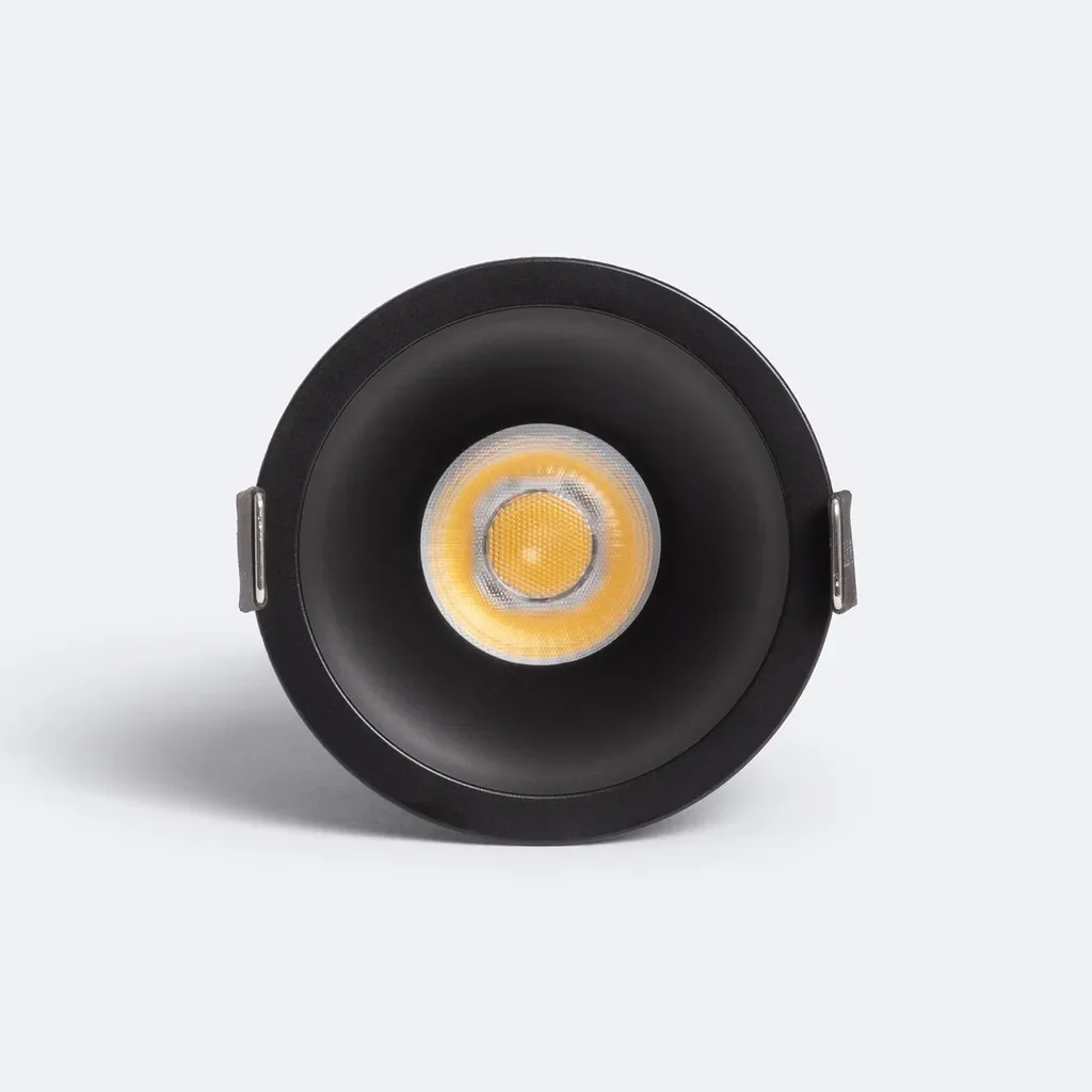 LEDKIA Areni LED Einbaustrahler 5W 2700K 65 mm Schwarz