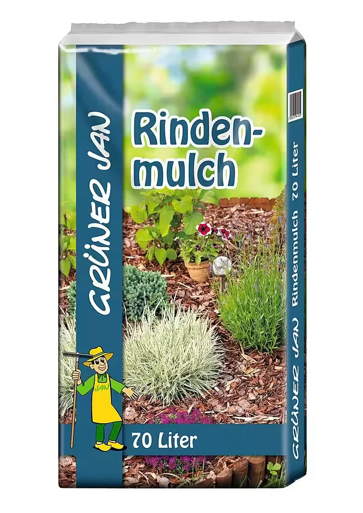 Buri Rindenmulch 70L Holzschnitzel für den Garten