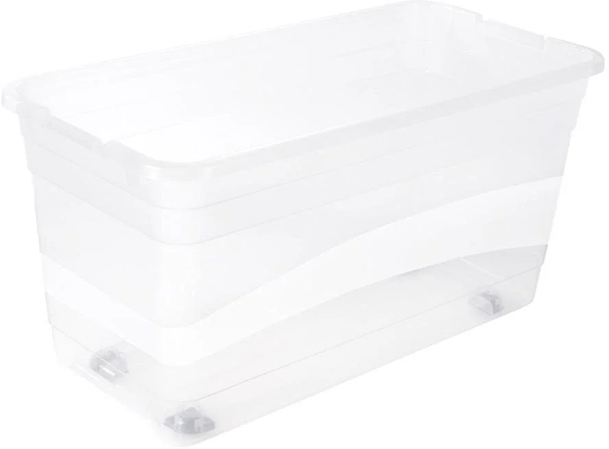 KEEEPER konrad Aufbewahrungsbox 83L mit Rollen, Deckel