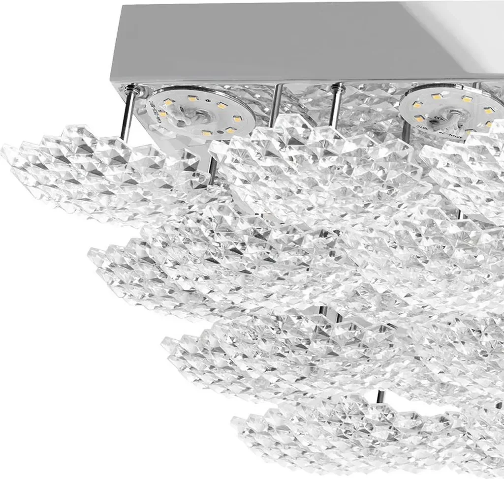 Toolight LED Deckenlampe MS015-C Chrom