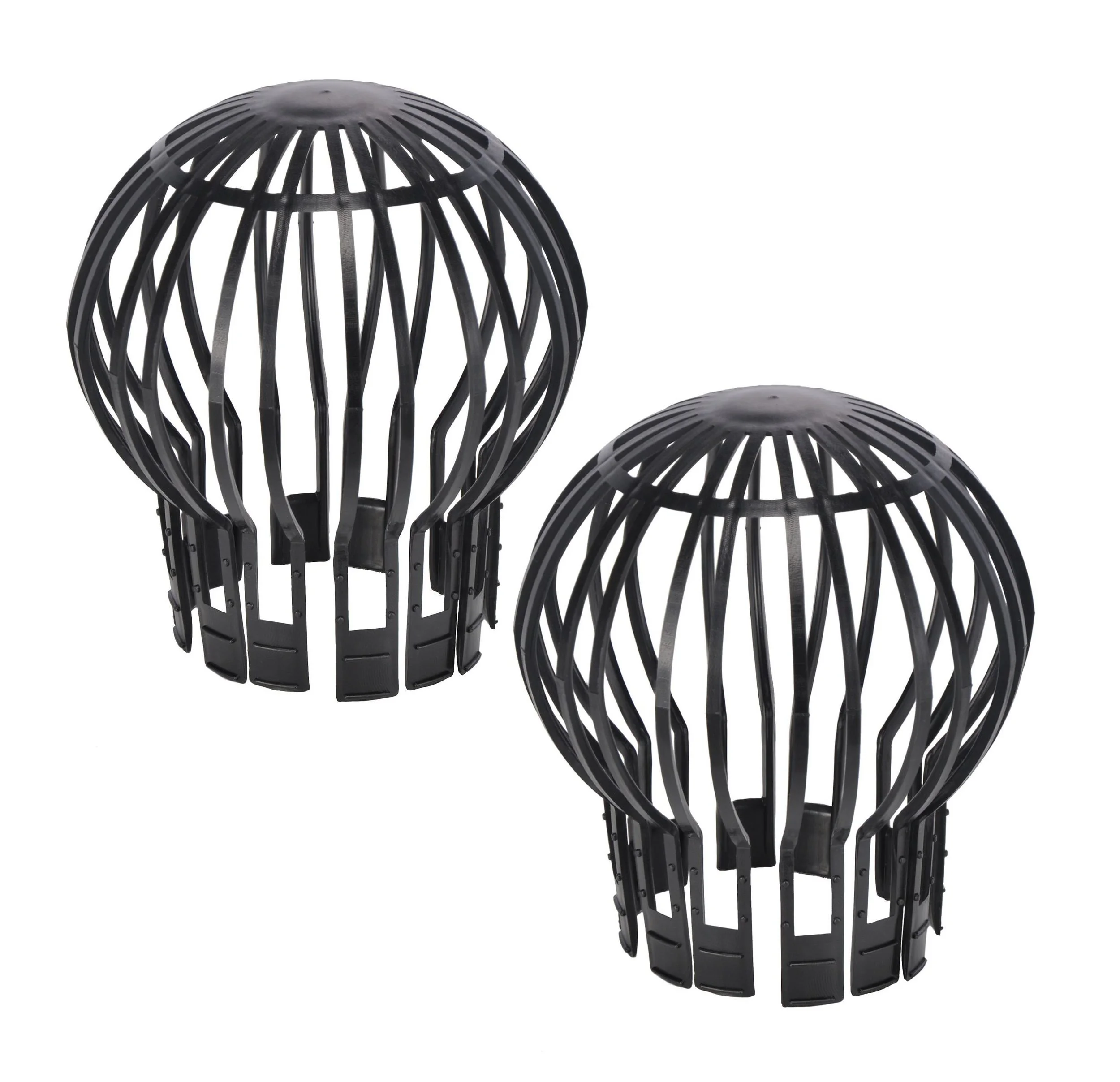 Fallrohrschutz – Dachrinnen-Schutz im 2er-Set