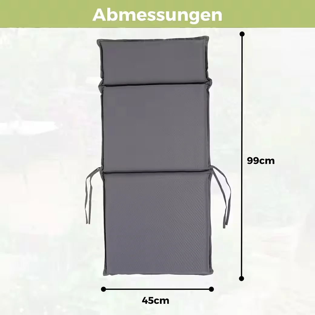 Albatros Stuhlkissen Sitzauflage für Gartenstühle