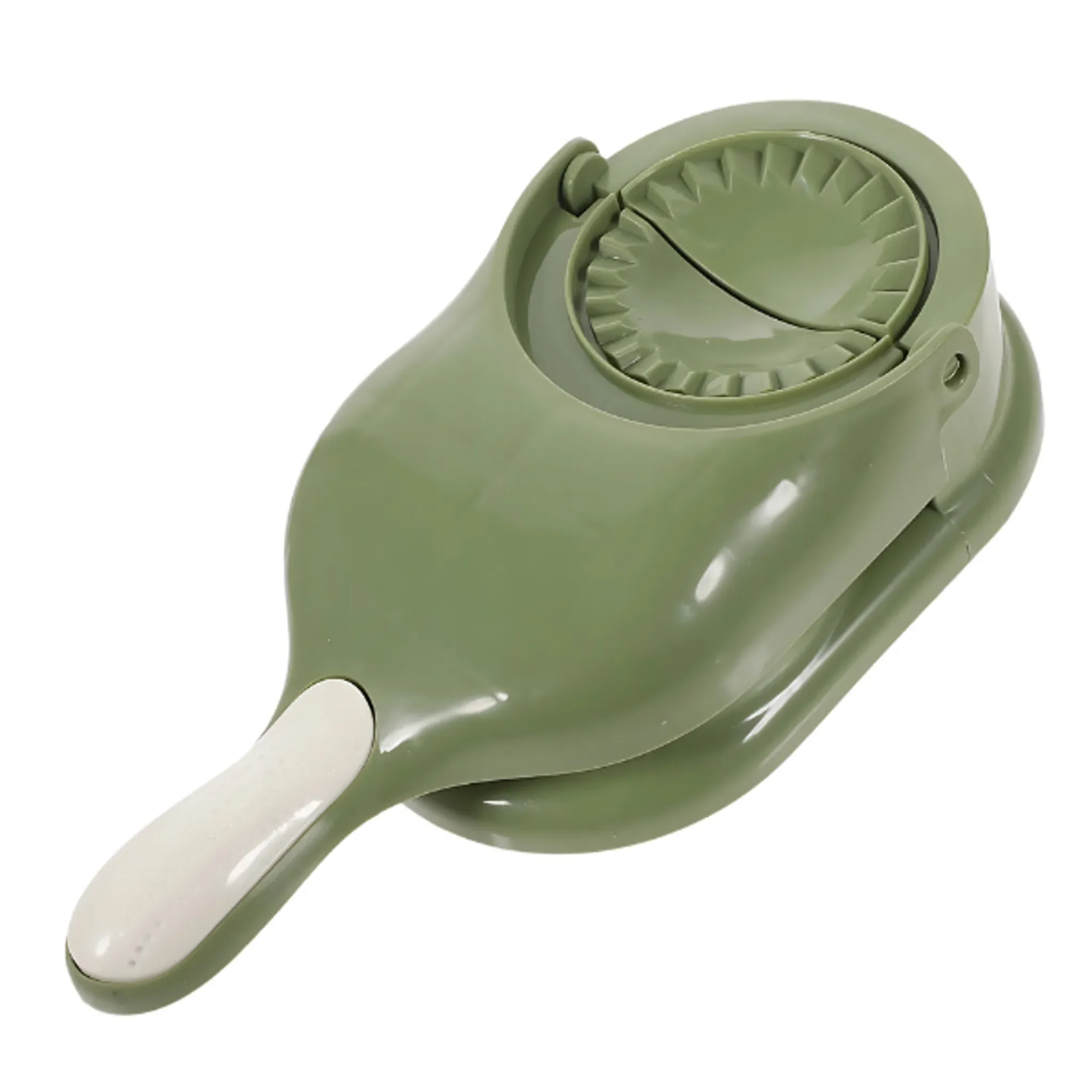 Pierogi-Teigformer – grün, manuelle Teigmaschine