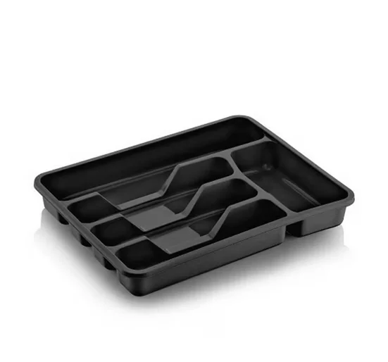 MICHELINO Schubladeneinsatz schwarz 38,5x31x7 cm