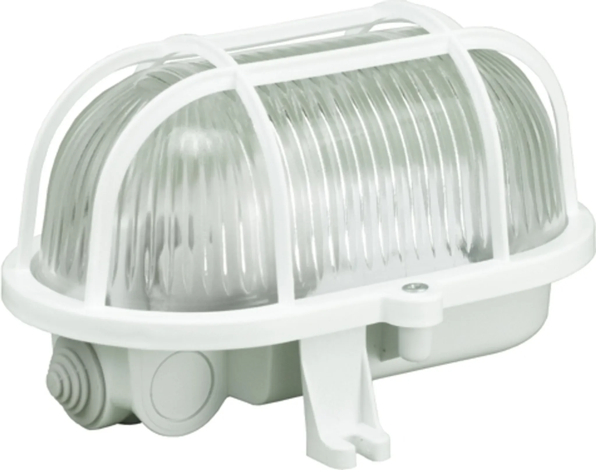 Feuchtraumleuchte IP44 – Weiß, E27