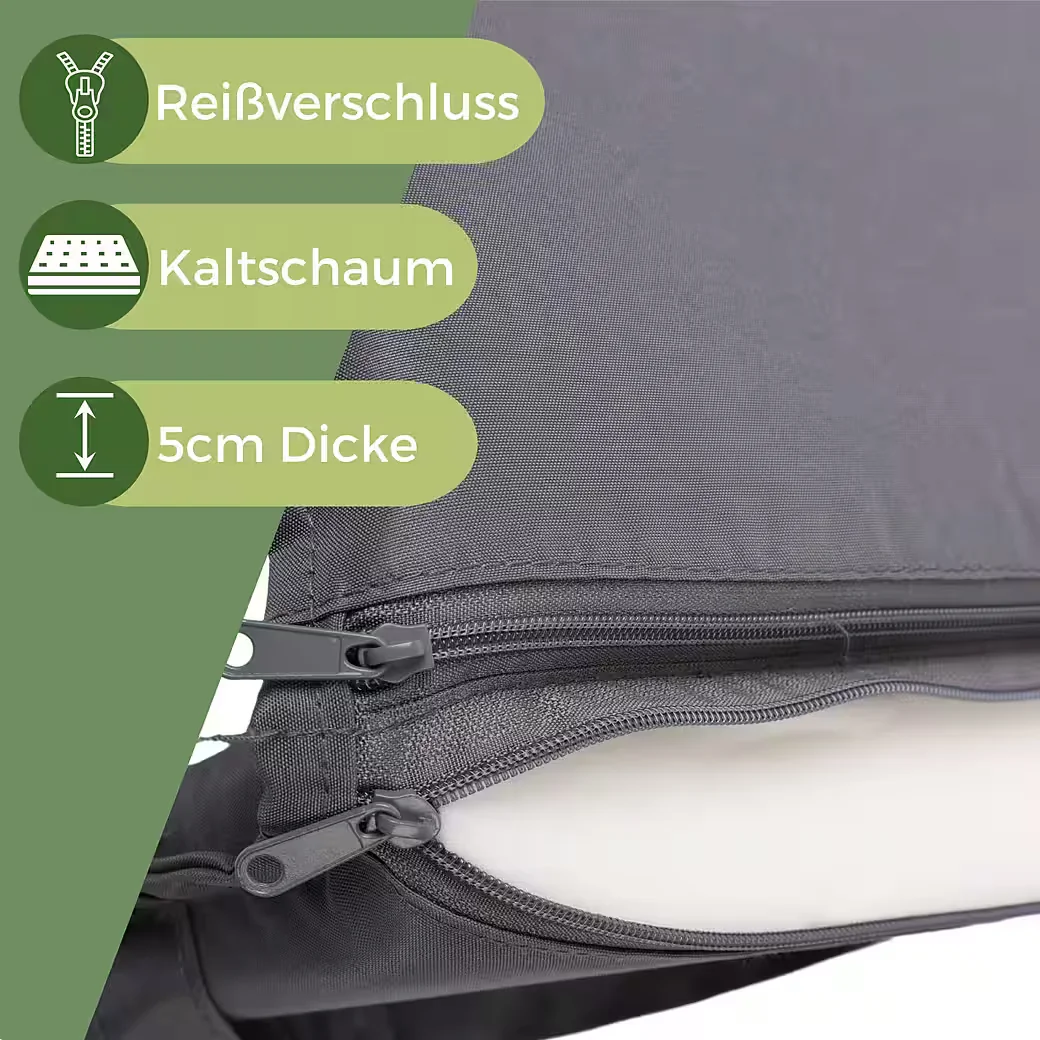 Albatros Stuhlkissen Sitzauflage für Gartenstühle