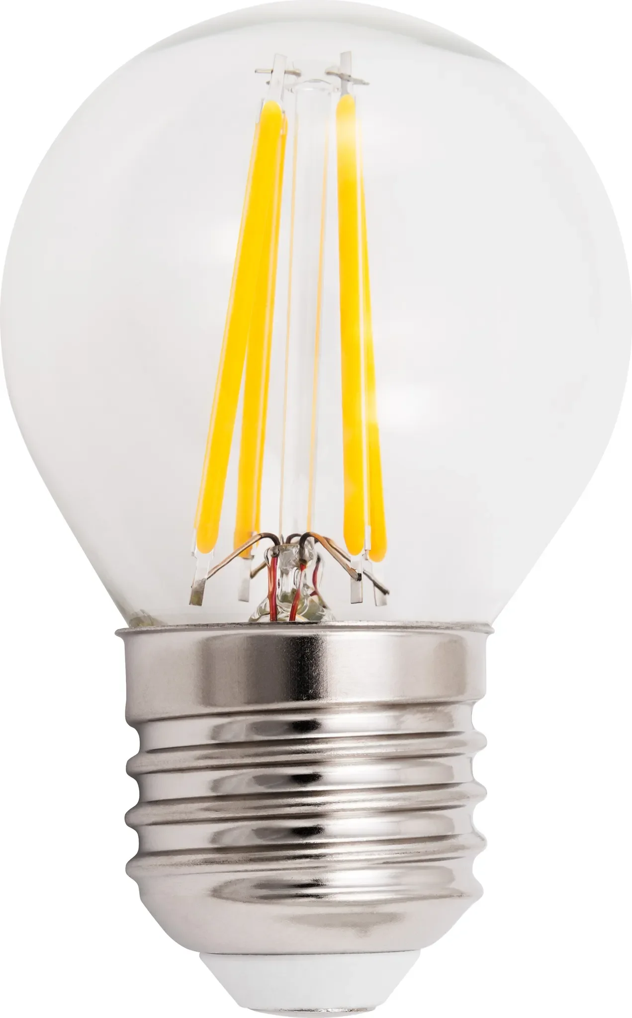 LED Filament Tropfenlampe „Filed“ – E27, 6 W, 600 lm, warmweiß