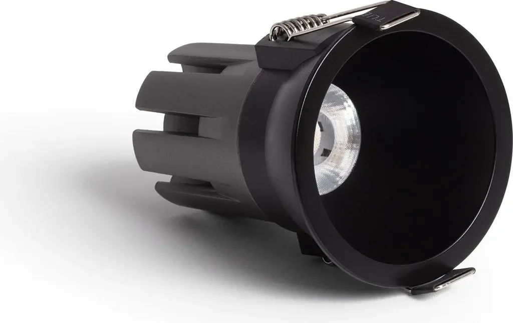 LEDKIA Areni LED Einbaustrahler 5W 2700K 65 mm Schwarz