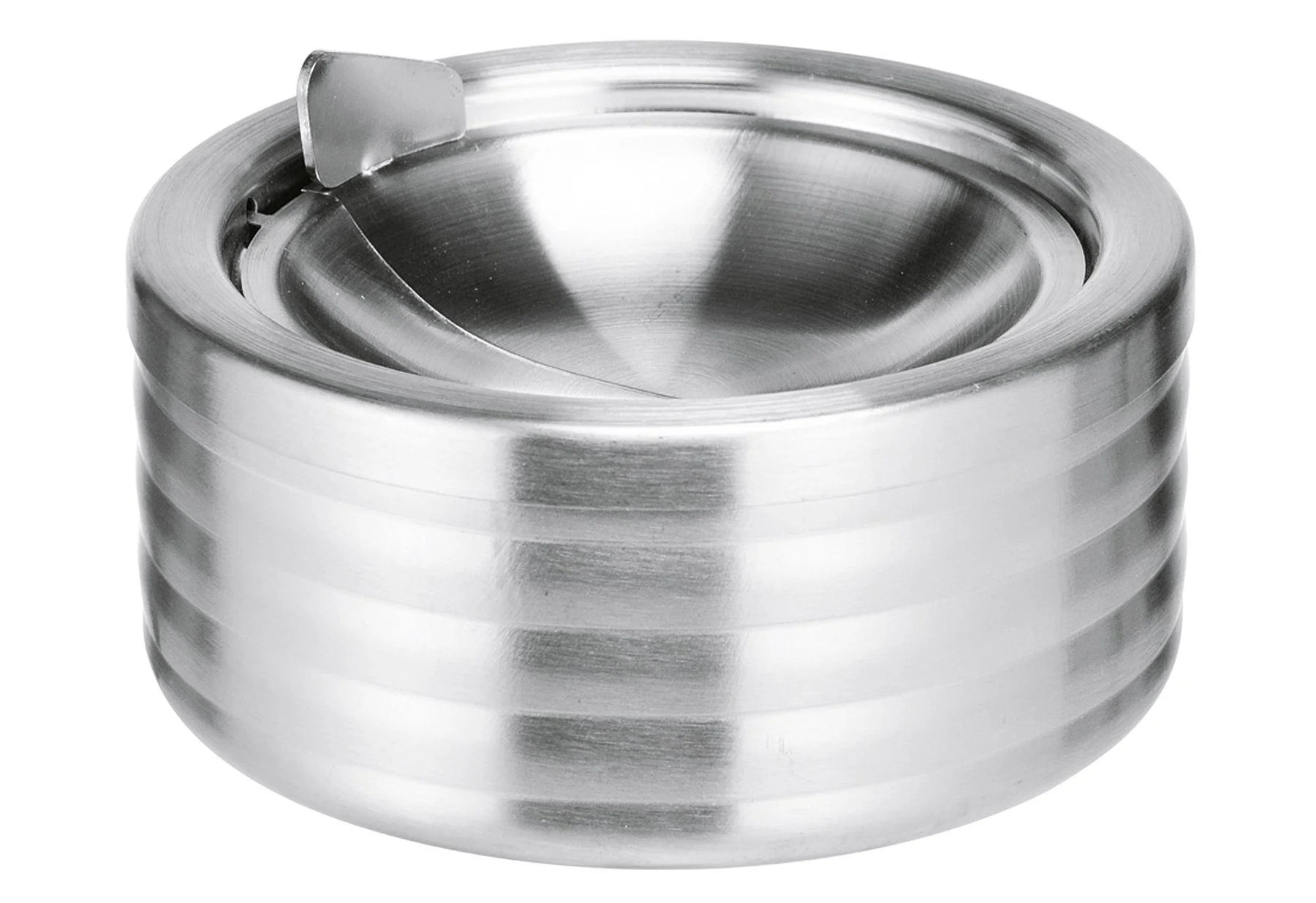 Dekoschale aus Edelstahl – mit Deckel, sturmfest