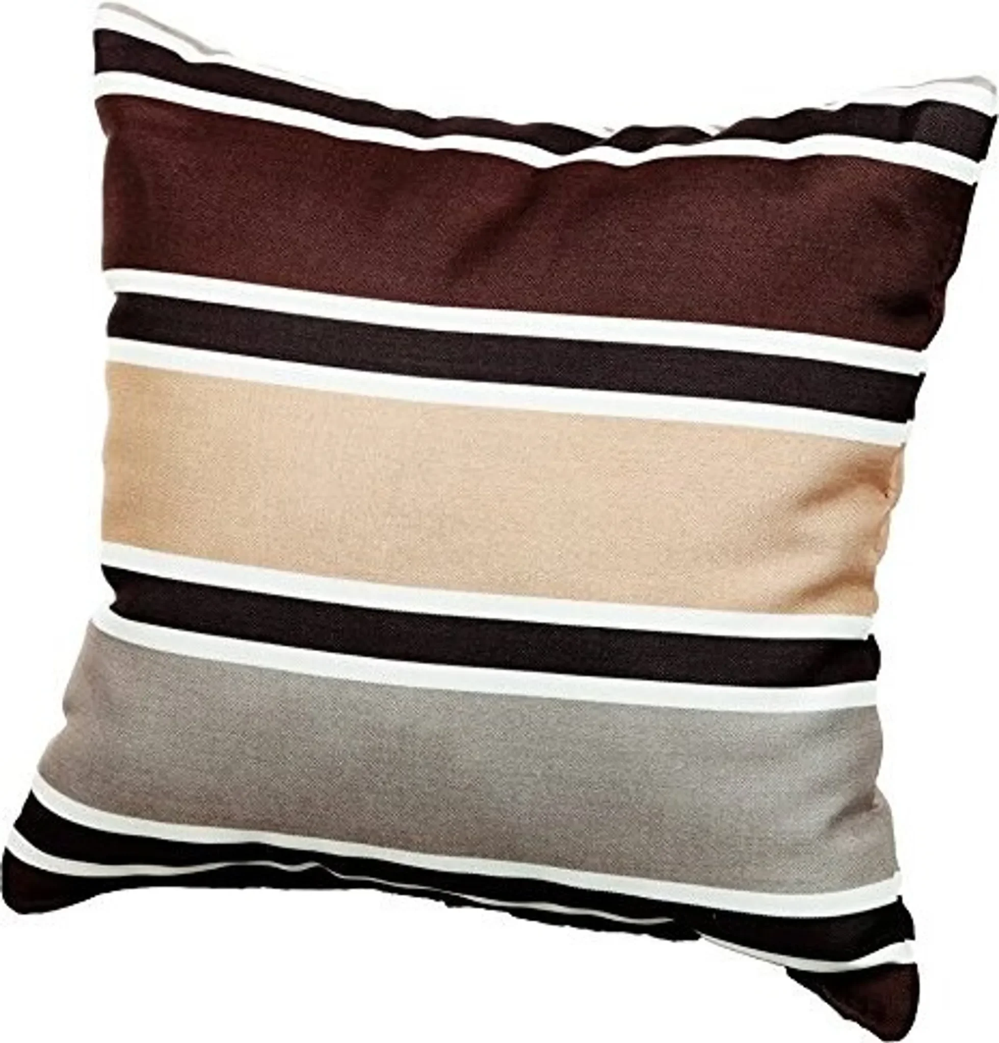 Palettenkissen / Dekokissen 40×40 cm – Braun-Creme