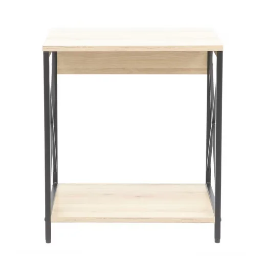 HTI-Living Beistelltisch Cedrik Artisaneiche Schwarz