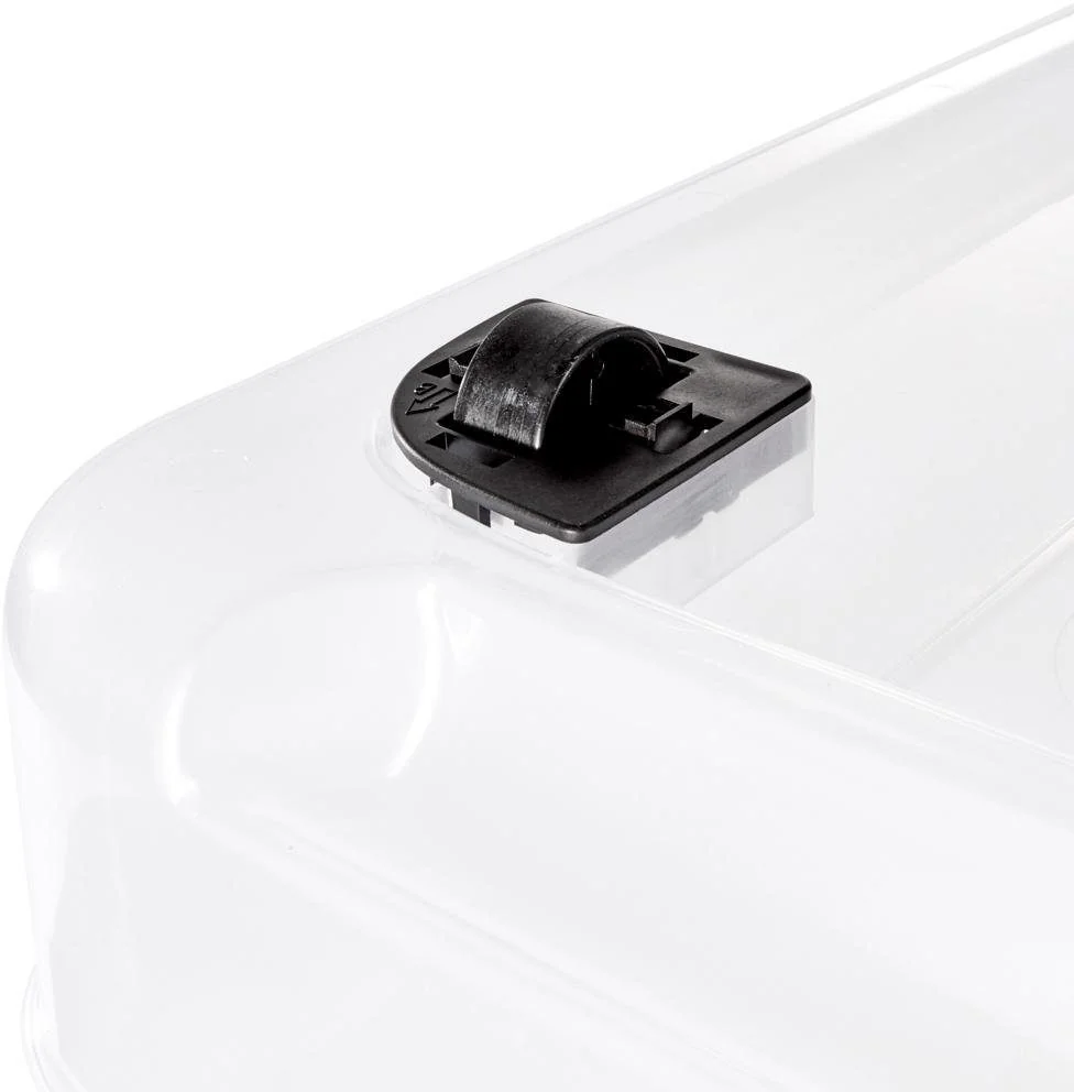 KEEEPER konrad Aufbewahrungsbox 83L mit Rollen, Deckel